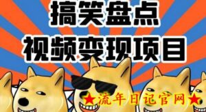 搞笑盘点视频变现项目,多平台收益,操作简单,小白二次创作月入过万-流年日记