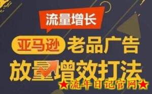 流量增长 亚马逊老品广告放量增效打法,短期内广告销量翻倍-流年日记