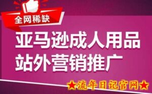 亚马逊成人用品站外营销推广，​成人用品新品推广方案，助力打造类目爆款-流年日记