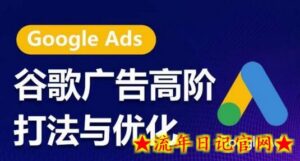 谷歌广告高阶打法与优化,凝结行业精华的谷歌广告体系课程,带你抓住流量红利,最大化ROI-流年日记