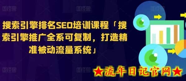 搜索引擎排名SEO培训课程「搜索引擎推广全系可复制，打造精准被动流量系统」-流年日记