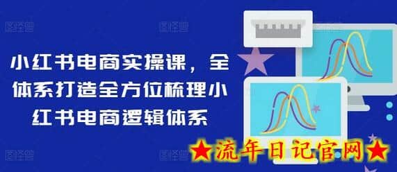 小红书电商实操课，全体系打造全方位梳理小红书电商逻辑体系-流年日记