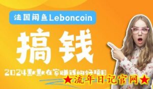 法国闲鱼Leboncoin跨境电商教程：环境邮箱电话解决产品上传及流量，悄悄赚钱-流年日记