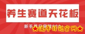 AI制作3D动漫器官养生视频,单日收益突破8张+,单条点赞40W-流年日记