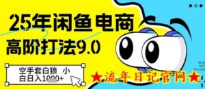 25年闲鱼电商高阶打法9.0，空手套白狼，小白日入几张-流年日记
