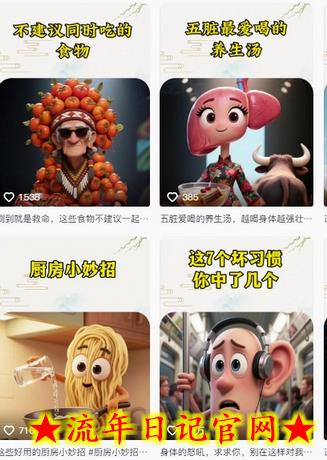 养生赛道又出新玩法，AI动画养生实操不违规，涨粉贼猛，小白也能学会插图(1)