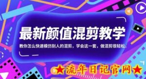 最新颜值混剪教学,教你怎么快速模仿别人的混剪,学会这一套,做混剪很轻松-流年日记