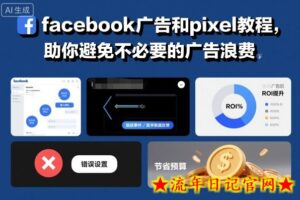 facebook广告和pixel教程,助你避免不必要的广告浪费-流年日记