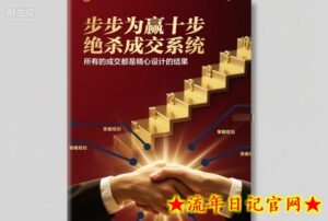 步步为赢十步绝杀成交系统，所有的成交都是精心设计的结果-流年日记
