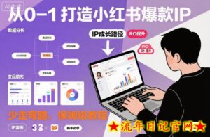 从0-1如何打造一个小红书爆款IP,少走弯路,保姆级教程-流年日记