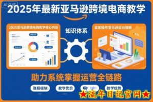 2025年最新亚马逊跨境电商教学,助力卖家系统掌握亚马逊运营全链路知识-流年日记