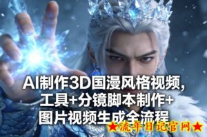 AI制作3D国漫风格视频，工具+分镜脚本制作+图片视频生成全流程-流年日记