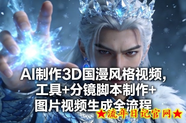 AI制作3D国漫风格视频，工具+分镜脚本制作+图片视频生成全流程