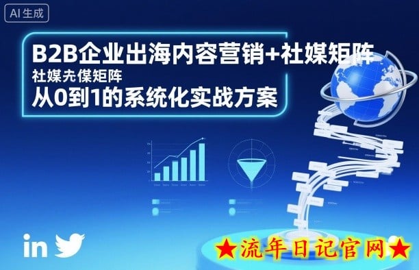 B2B企业出海内容营销+社媒矩阵，从0到1的系统化实战方案