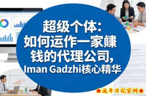超级个体：如何运作一家賺钱的代理公司，Iman Gadzhi核心精华（双语字幕）-流年日记
