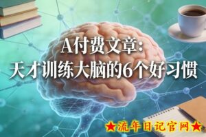 付费文章:天才训练大脑的6个好习惯-流年日记