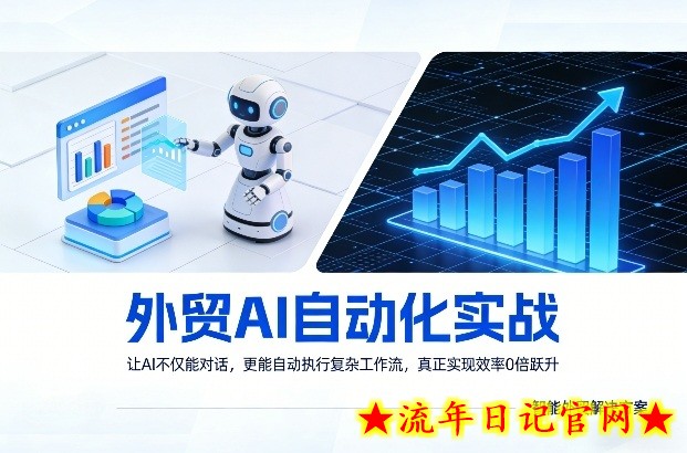 外贸AI自动化实战，让AI不仅能对话，更能自动执行复杂工作流，真正实现效率10倍跃升