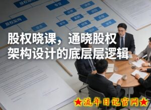 股权晓课，通晓股权架构设计的底层逻辑-流年日记