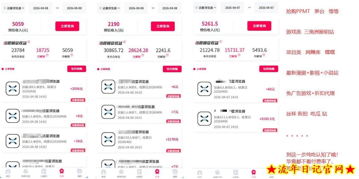 迅雷浏览器项目2.0_拆个大佬周1W的打法