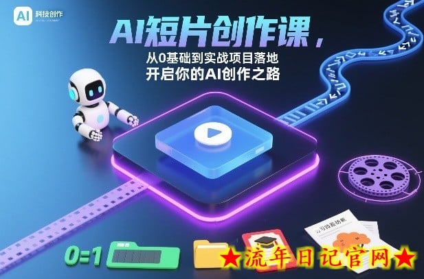 AI短片创作课，从0基础到实战项目落地，开启你的AI创作之路（更新0411）