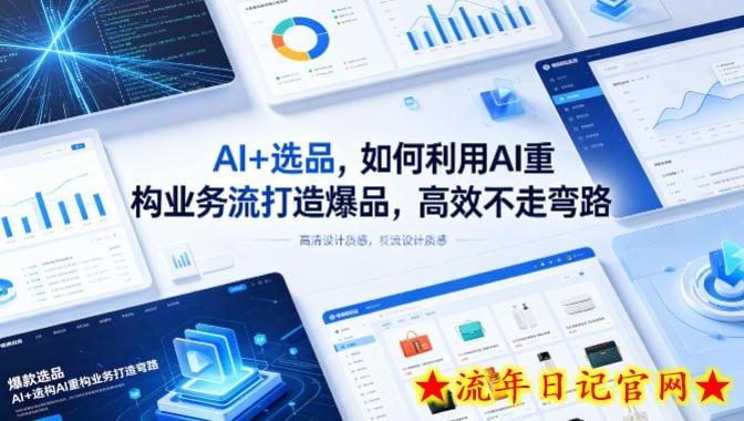 AI+选品，如何利用AI重构业务流打造爆品，高效不走弯路