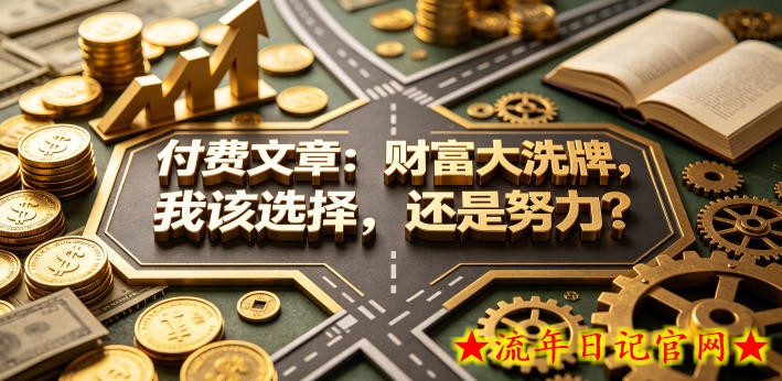 付费文章：财富大洗牌，我该选择，还是努力？