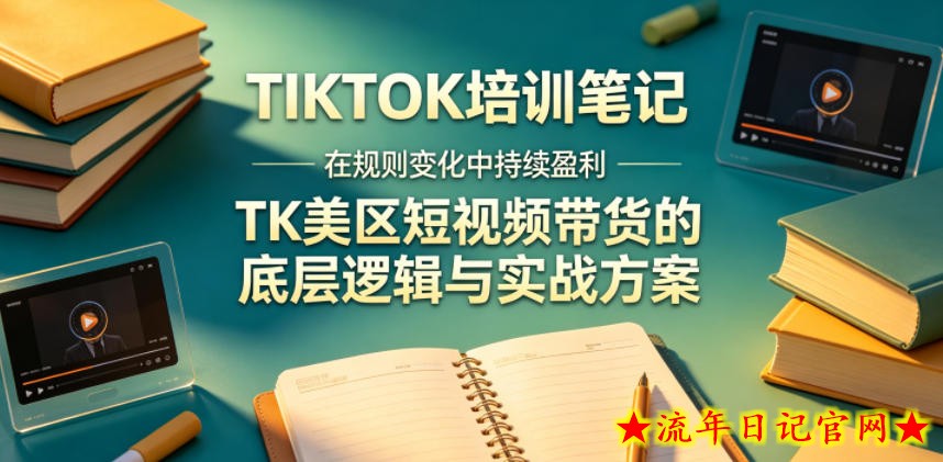 视界跨境TIKTOK4月17培训笔记，在规则变化中持续盈利，TK美区短视频带货的底层逻辑与实战方案【文档】
