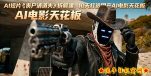 AI短片《丧尸清道夫》拆解课，10天打造国产AI电影天花板-流年日记