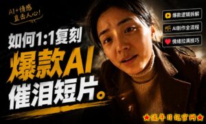 豆包+Gemini生成真人AI短剧-拆解复刻百万爆款第一人称短片,一站式讲透爆款复刻全流程-流年日记