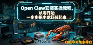 Open Claw安装实操教程，从零开始一步步一步步把小龙虾装起来-流年日记
