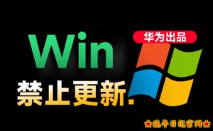 Win10/11系统永久禁止更新！华为出品小工具，避免频繁更新Win系统出问题，电脑必备工具Win系统禁止更新-流年日记