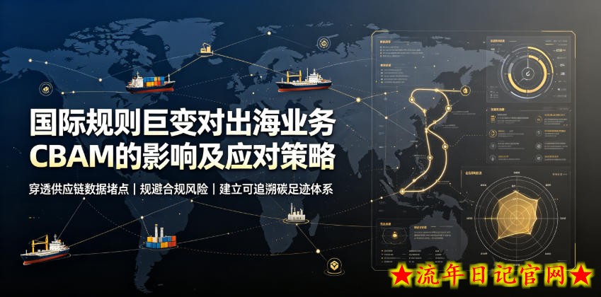 国际规则巨变对出海业务CBAM的影响及应对策略，帮助企业穿透供应链数据堵点，规避合规风险-流年日记