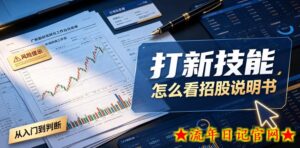 付费文章:打新技能,怎么看招股说明书-流年日记