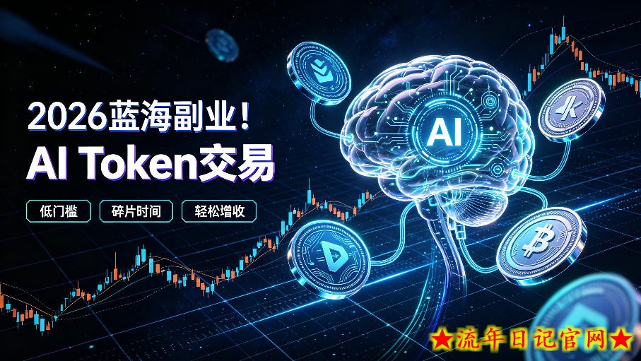 2026全新风口副业|AI智能Token交易,空闲时间轻松 賺 收益,无需全天盯盘【揭秘】-流年日记