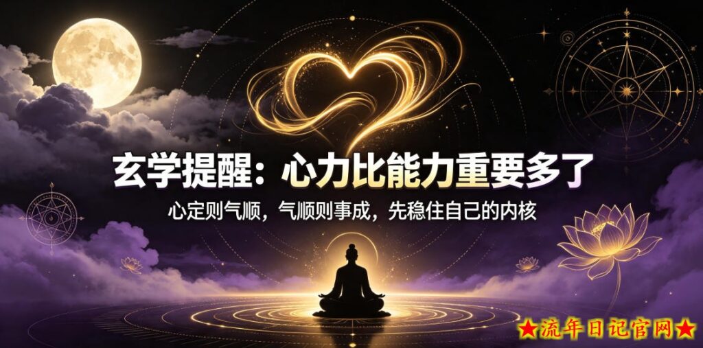 付费文章：玄学提醒：心力比能力重要多了-流年日记