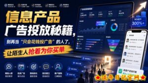 信息产品广告投放秘籍，别再当“只会花钱投广告”的人了，让陌生人抢着为你买单【原创双语字幕】-流年日记