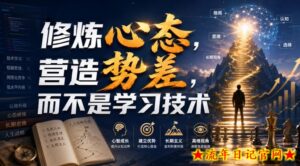 付费文章:修炼心态,营造势差,而不是学习技术-流年日记