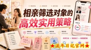 付费文章：相亲筛选对象的高效实用策略-流年日记