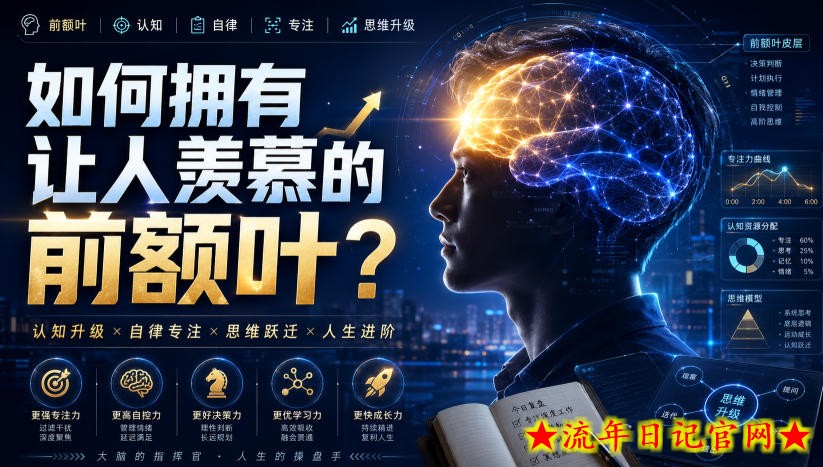 付费文:如何拥有让人羡慕的前额叶?-流年日记
