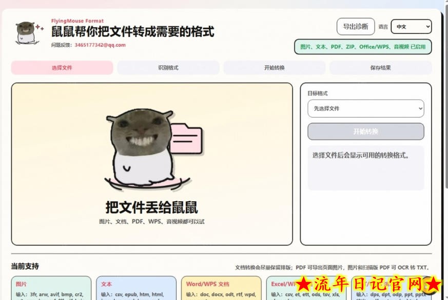 鼠鼠这次我立功啦！Windows格式问题不要慌，开源鼠鼠格式转换工具来帮忙，Github热门宝藏工具