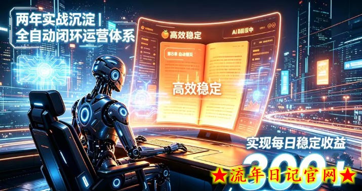 两年实战沉淀｜全自动闭环运营体系，实现每日稳定收益300+【揭秘】