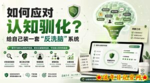 付费文章:如何应对认知驯化?给自己装一套“反洗脑”系统-流年日记