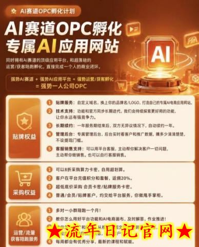 【首发】OPC一人公司项目，单日500+，手机电脑不限制，打造属于自己的品牌画布AI产品，收费陪跑【揭秘】