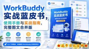 WorkBuddy实战蓝皮书,使用手册与实战指南,完整图文合并版-流年日记