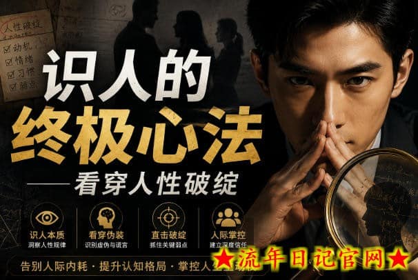 付费文章：识人的终极心法——看穿人性破绽