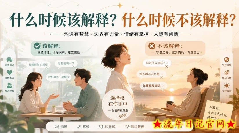 付费文章：什么时候该解释？什么时候不该解释？