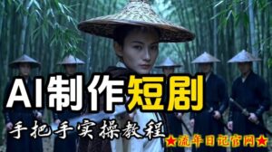 【保姆级手把手教程】AI短剧制作完整流程教学，从小白零基础到成片大神-流年日记