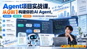 Agent项目实战课，从0到1构建你的AI Agent，实战驱动·案例丰富·拒绝空谈，带你真正做出能用、好用的AIAgent-流年日记