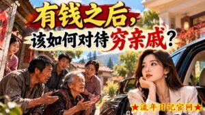 某公众号付费文章：有钱之后，该如何对待穷亲戚？-流年日记