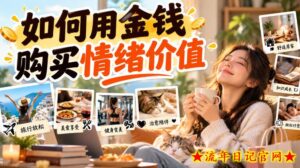 某公众号付费文章:如何用金钱购买情绪价值?-流年日记
